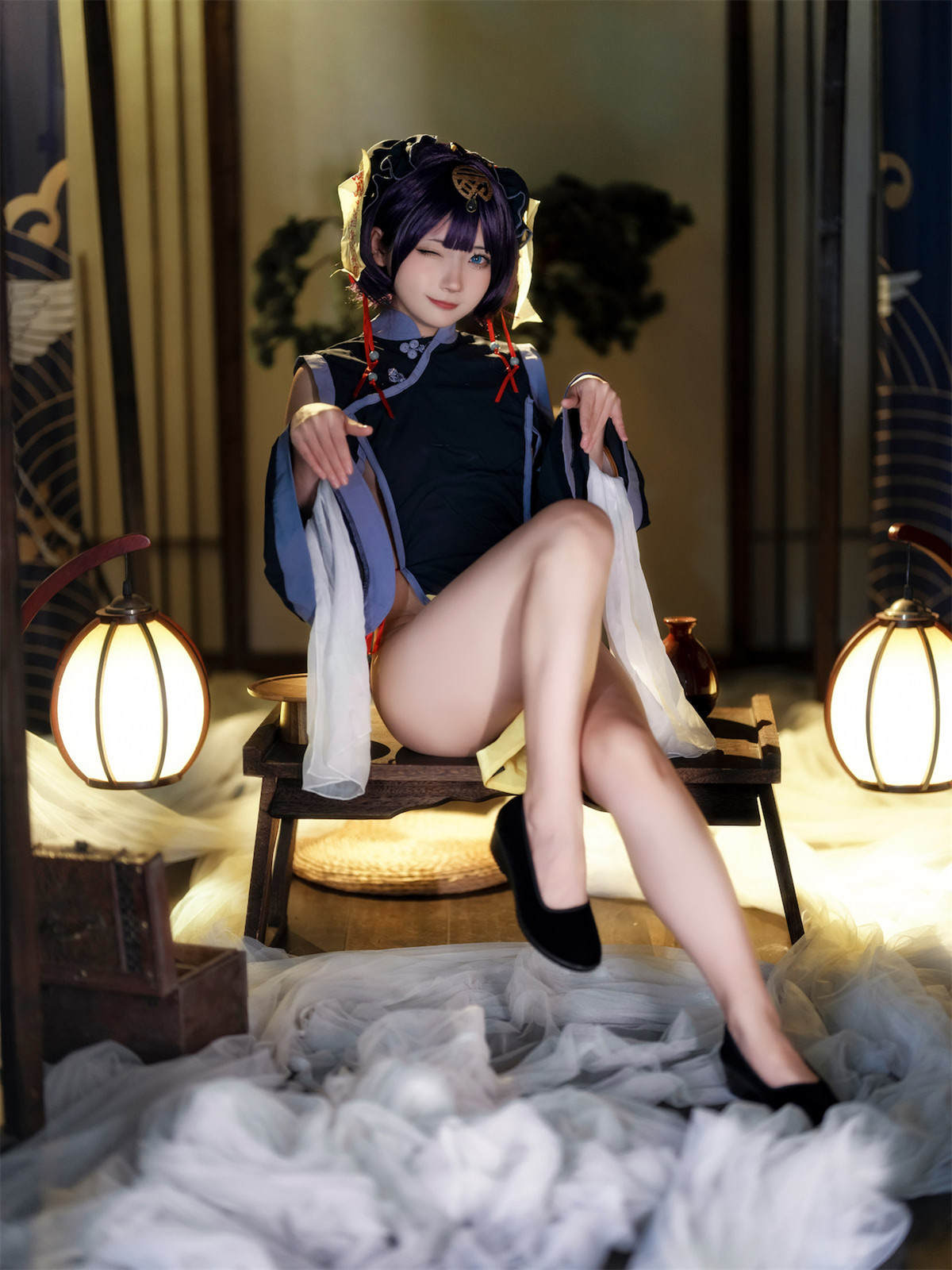 Ảnh Cosplay Hentai: Gái Xinh Cosplay  是三不是世w và 小僵尸  Làm Say Đắm Lòng Người