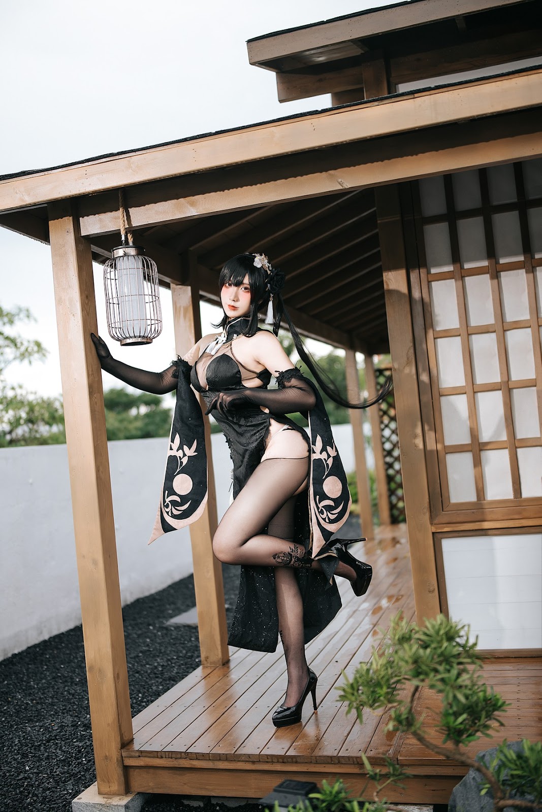 九曲Jean – Bộ Ảnh Cosplay Đầy Tinh Tế Với 旗袍镇海
