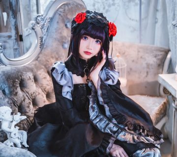 雪晴Astra – Vẻ Đẹp Đầy Quyến Rũ Trong Cosplay 喜多川黑江雫