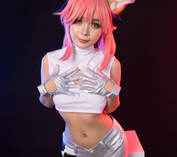 Umeko J – Hóa Thân Hoàn Hảo Trong Bộ Cosplay Tamamo Racing "Fate/Extrella"